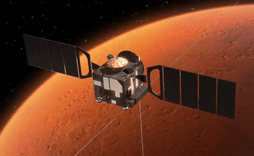 Space science visual for Live Virtual Classes